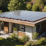 four avec panneau solaire